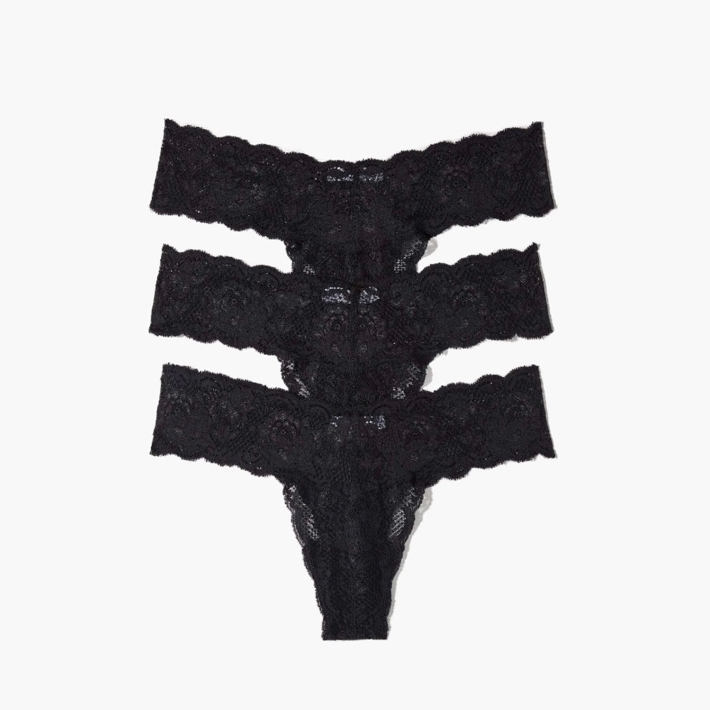 NWOT Cosabella Never Say Never Cutie Low Rise Thong - set of 3